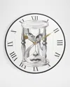 Fornasetti Tema E Variazioni No. 184 Wall Clock In Multi