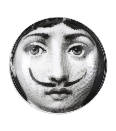 Fornasetti Tema E Variazioni No. 21 Ashtray In Gray