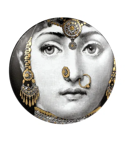 Fornasetti Tema E Variazioni No. 228 Wall Plate In Multi