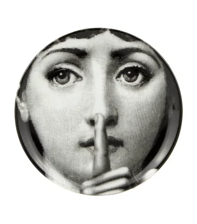 Fornasetti Tema E Variazioni No. 334 Coaster In Gray