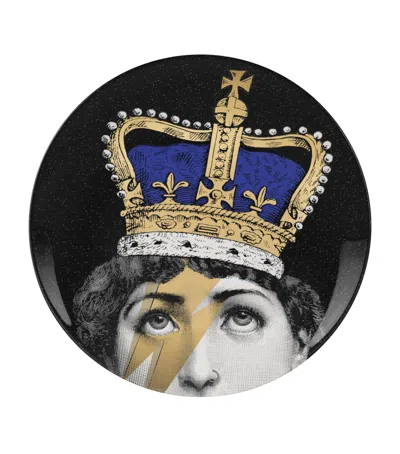 Fornasetti Tema E Variazioni No. 389 Wall Plate In Multi