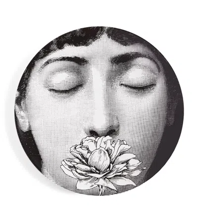 Fornasetti Tema E Variazioni No. 393 Wall Plate In Multi