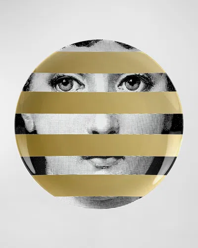 Fornasetti Tema E Variazioni No. 399 Wall Plate In Multi