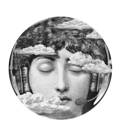 Fornasetti Tema E Variazioni No. 402 Wall Plate In Multi