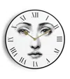 Fornasetti Tema E Variazioni No. 6 Wall Clock In Black