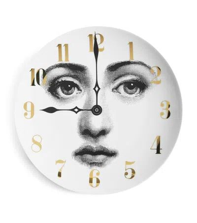 Fornasetti Tema E Variazioni No. 74 Wall Plate In White