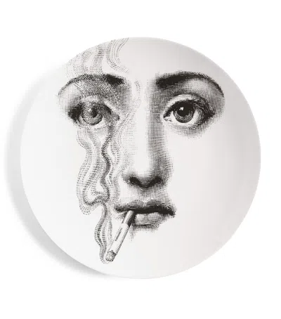 Fornasetti Tema E Variazioni No. 81 Wall Plate In Multi