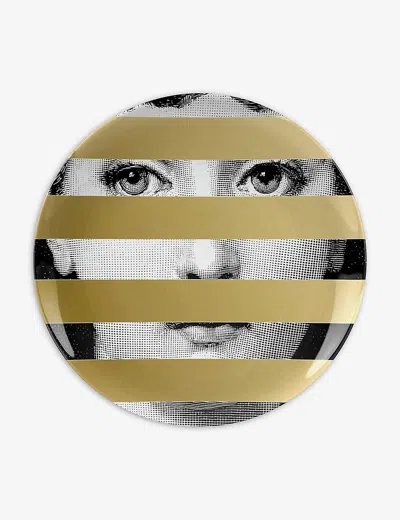 Fornasetti Tema E Variazioni No.399 Porcelain Wall Plate 26cm
