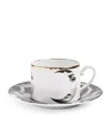 Fornasetti Tema E Variazioni Sole E Luna Teacup And Saucer