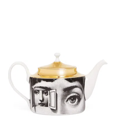 Fornasetti Tema E Variazioni Teapot In Multi