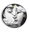 Fornasetti Tema E Variazioni Tra Le Nuvole Wall Clock In Black