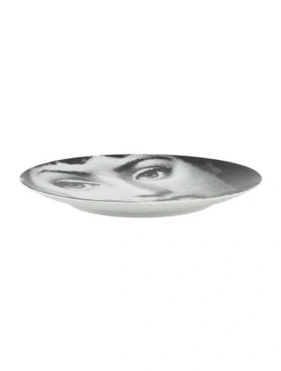 Pre-owned Fornasetti Tema E Variazioni Wall Plate No. 82 In Multi