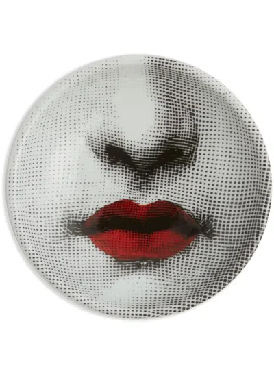 Fornasetti Tema E Variazoni N.397 Porcelain Ashtray (13cm) In White