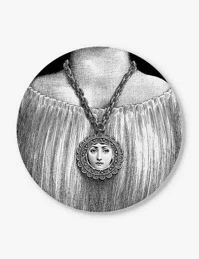 Fornasetti Themes And Variations N.206 Round Porcelain Wall Plate 26cm
