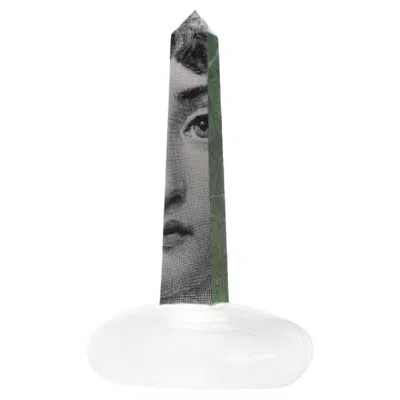 Pre-owned Fornasetti Through The Clouds Malachite Small Pendant Lamp By  For Wonderglass In Transparent