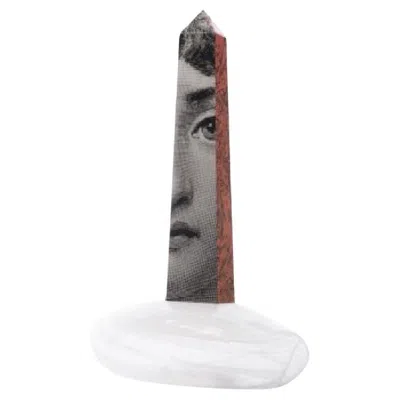 Pre-owned Fornasetti Through The Clouds Marbalia Small Pendant Lamp By  For Wonderglass In Transparent