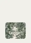 Fornasetti Tray 48x60cm - Giardino Settecentesco Green Ivory In Multi