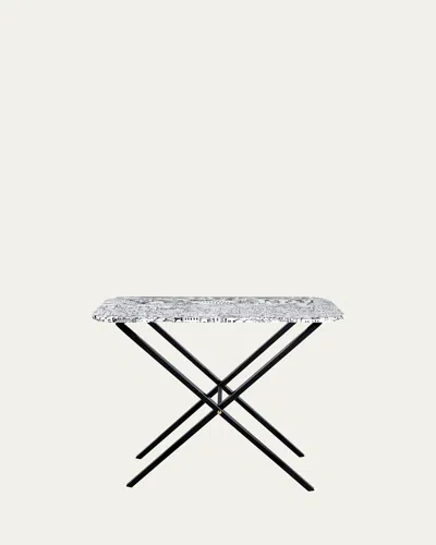 Fornasetti Tray Holder, 25" X 60" In Black