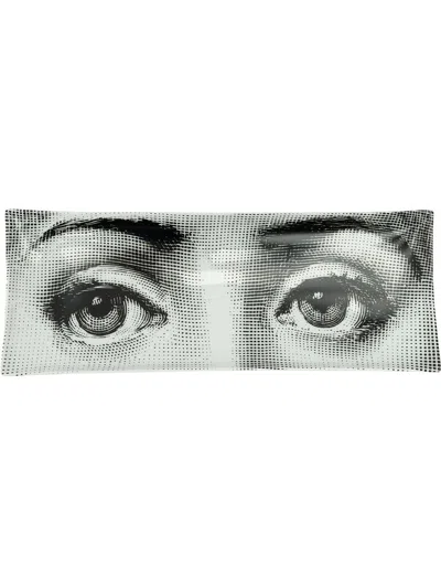Fornasetti Tray Occhi In White