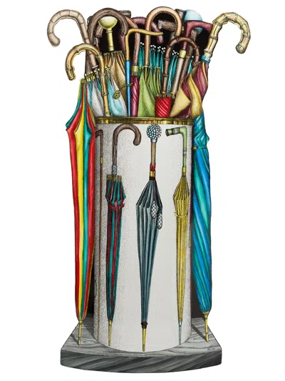 Fornasetti Umbrella Stand In White