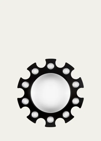 Fornasetti Van Eyck Mirror In Black