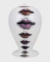 Fornasetti Vase Rossetti Lips In Multi