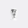Fornasetti Sagome Di Vasi Face-print Vase In Black And White