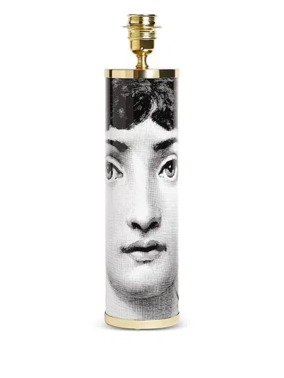 Fornasetti Viso Lamp Base In Transparent