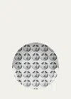 Fornasetti Wall Plate Tema E Variazioni N.197 In Blackwhite
