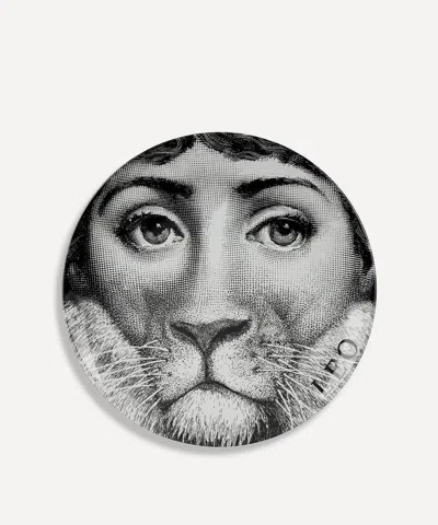 Fornasetti Wall Plate N.352 In Grey