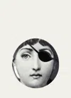 Fornasetti Wall Plate Tema E Variazioni # 008x In Black/white