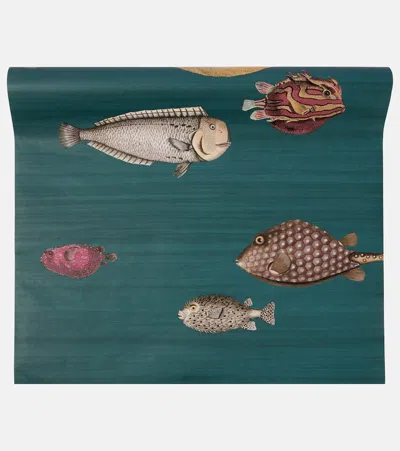 Fornasetti X Cole & Son Acquario Printed Wallpaper
