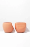 Fors Studio Medium Cup In Coral