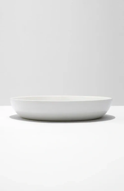 Fors Studio Shallow Serving Bowl In White