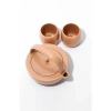 Fors Studio Small Tea Set In Coral