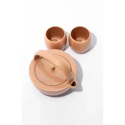 Fors Studio Small Tea Set In Coral