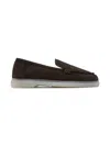 Forsa Stitched Loafers In Brown