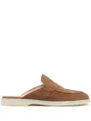 Forsa Suede Loafers In Brown