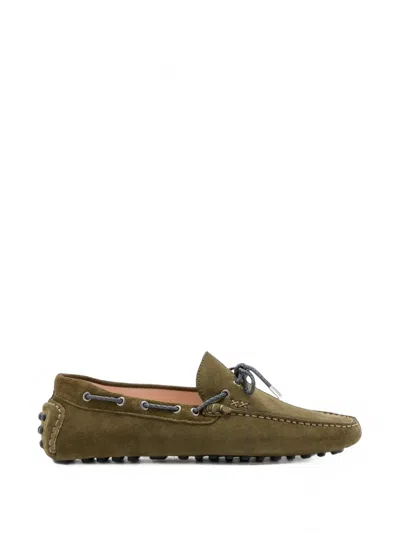 Forsa Suede Loafers In Green