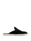 Forsa Suede Mules In Black