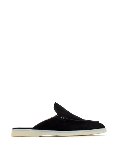 Forsa Suede Mules In Black