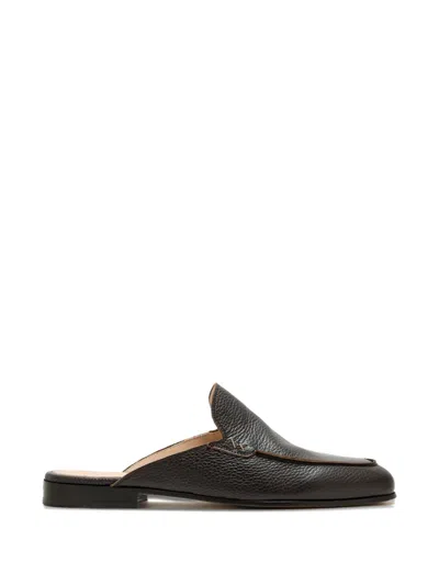 Forsa Textured Stitched Loafer In Brown