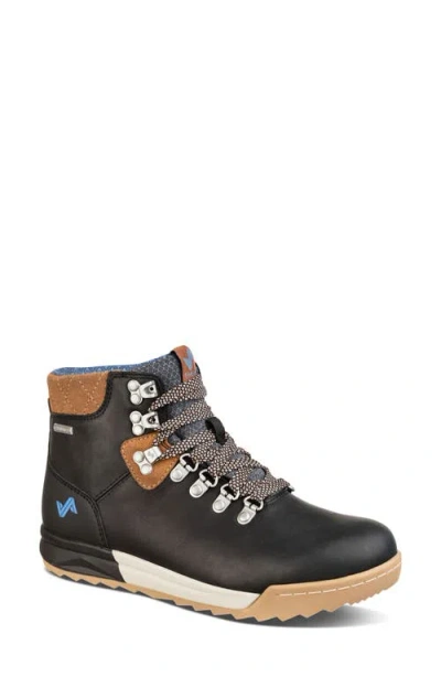 Forsake Patch Waterproof Mid Hiking Boot In Black/tan