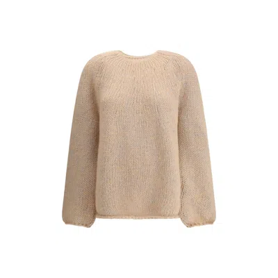 Forte Alpaca Vicugna Pacos Women's Sweatshirt In Neutral