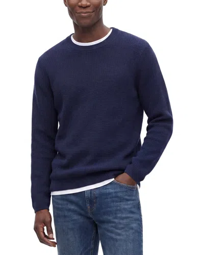 Forte Cashmere 100% Cashmere Crewneck 100% Cashmere Sweater In Blue