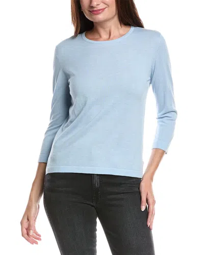 FORTE CASHMERE FORTE CASHMERE COASTAL SILK & CASHMERE-BLEND SWEATER
