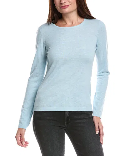 FORTE CASHMERE FORTE CASHMERE CREWNECK SILK & CASHMERE-BLEND SWEATER