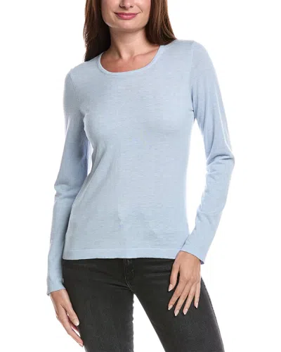 FORTE CASHMERE FORTE CASHMERE CREWNECK SILK & CASHMERE-BLEND SWEATER