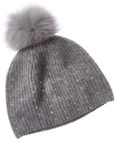 Forte Cashmere Crystal Rib Cashmere Hat