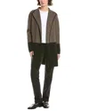 Forte Cashmere Doubleknit Jacquard Cashmere Cardigan In Black
